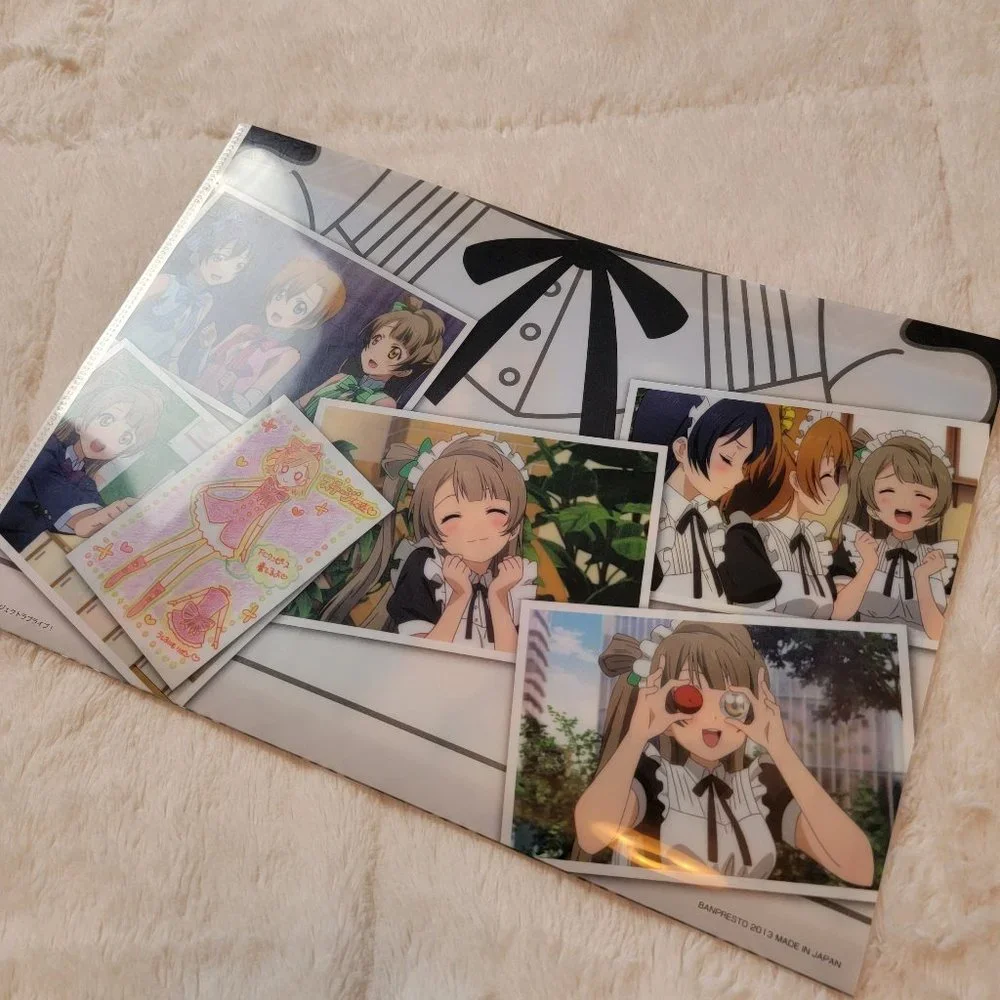 Banpresto Love Live School Idol Project Clear Plastic File Folder